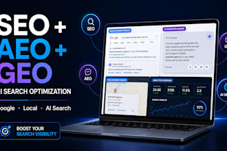 optimize your website for aeo GEO local SEO and ai search