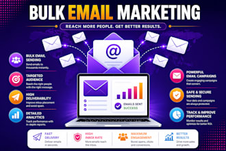 send bulk email blast, blast email and email marketing campaign