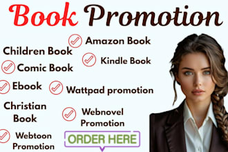 do wattpad book promotion and webtoon tapas, comic promotion
