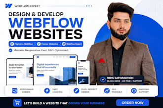 design webflow website, figma to webflow, framer website, webflow expert