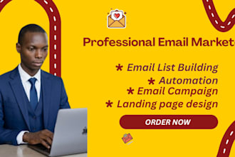 create a professional email campaign and automation