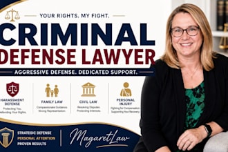 criminal defense lawyer for harassment family law, civil law and personal injury