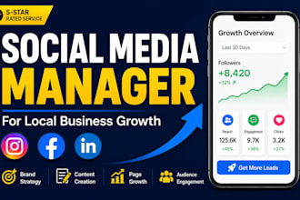 social media management for plumbing, roofing, and cleaning business