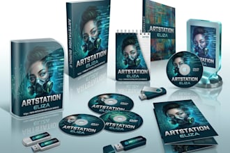 do ecover bundle, 3d ecover mockup, ebook set, digital product mockup ecover