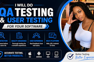 do app testing, website testing,