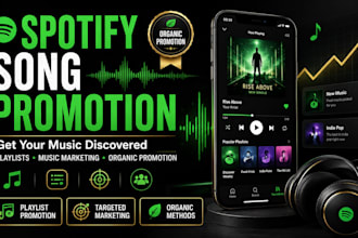 do organic music promotion, spotify song promotion and afrobeat music marketing