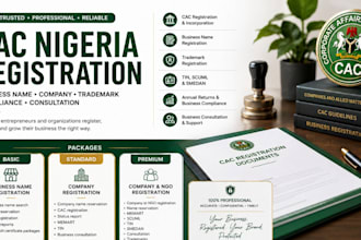register cac nigeria company registration business name trademark  for business