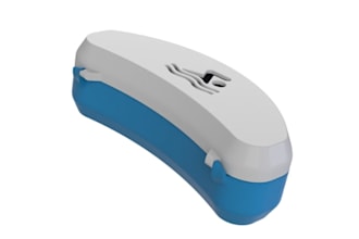 create snap fit design, plastic clips and living hinge for product enclosures