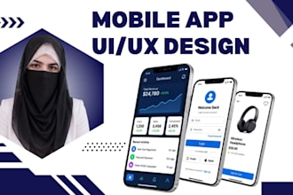 design a mobile app ui ux, wireframes and prototypes