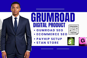 setup gumroad store, digital product upload, gumroad automation