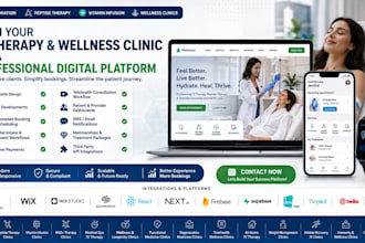 iv hydration peptide iv vitamin influsion telehealth iv therapy website or app