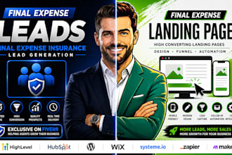 final expense leads final expense insurance leads final expense landing page