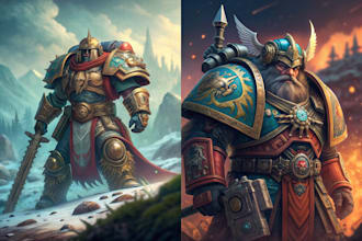 paint your warhammer 40k and fantasy miniature