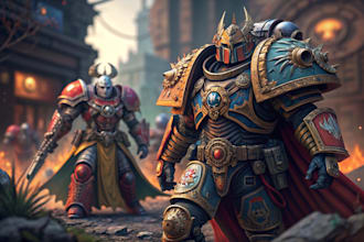 paint your warhammer 40k and fantasy miniatures