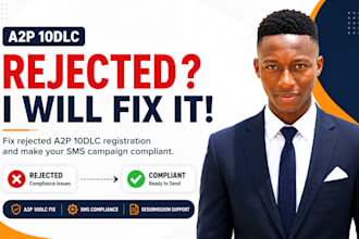 fix your a2p 10dlc registration and sms compliance issues