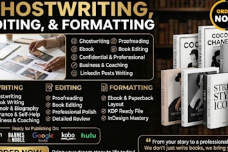 write exceptional creative content and ghost write your idea