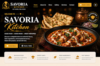 design a restaurant website with admin panel