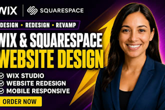 build squarespace website design squarespace website redesign wix website design