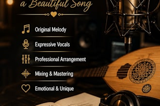 turn your arabic lyrics into a complete ai song