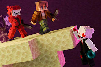 create eye catching minecraft thumbnails for youtube, gaming, and smp