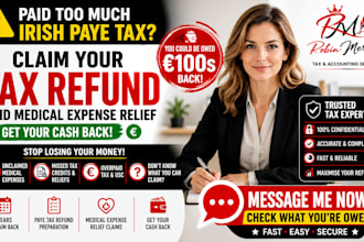 file your ireland paye tax refund claim medical expenses and get cash back fast