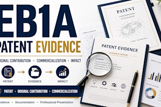 prepare patent evidence commercialization for eb1 eb2niw
