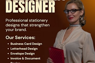 design professional business stationery