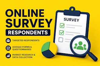 get survey respondents for online surveys and market research