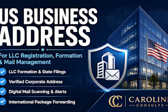 set up a verified US residential virtual address and mail management