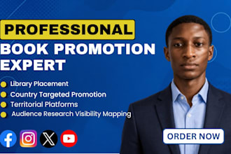 do book promotion, ebook distribution and library placement