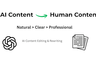 rewrite ai content to sound natural and human