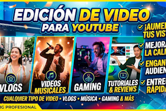 edito tus videos para youtube