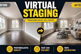 do real estate staging and interior design using virtual staging