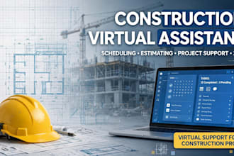 be your project coordinator and virtual assistant