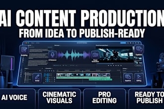 create ai youtube videos with ai voice and video generation