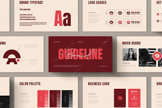 brand identity guideline and  brand name