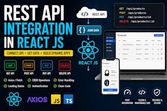 integrate rest API into your react js application
