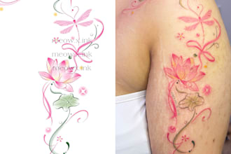 draw your tattoo design with a real tattoo artist