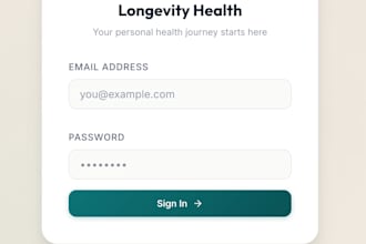 build a clinic saas solutions for longevity healthcare workflow