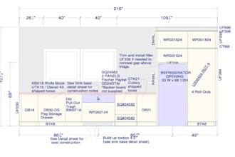 create kitchen design, shop drawings and 3drendering in 2020 design or mozaik