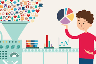 do your data cleaning and processing as a  professional