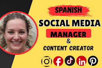 manage your social media and create engaging spanish content