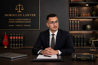 provide legal consultation and representation under moroccan law