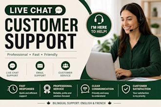 provide chat customer support