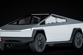 do 3d car modeling, car body kit, bumper design, fender design, automotive cad