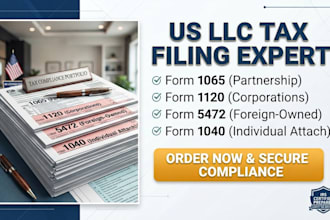 file llc partnership tax filing form 1065 1120 5472 1040