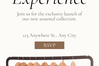 design elegant wedding birthday and event invitations