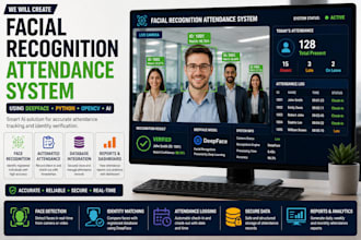 create facial recognition attendance system using deepface