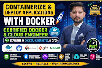 dockerize, configure, and deploy your application