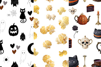 create custom seamless patterns for fabric and packaging